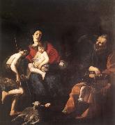 The rest in the flight to Egypt CASTIGLIONE, Giovanni Benedetto